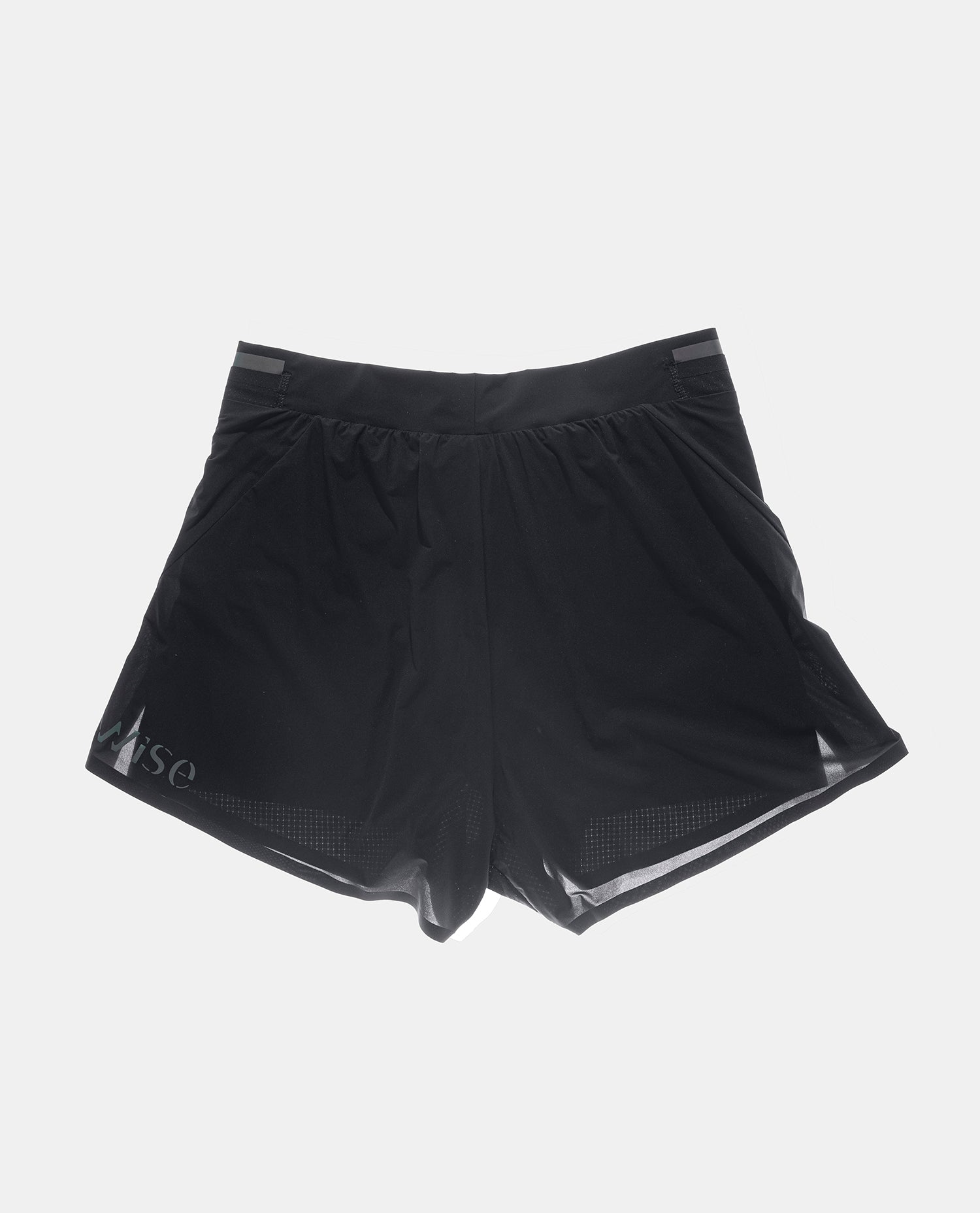 ultrashort noir black femme  wise ultra running