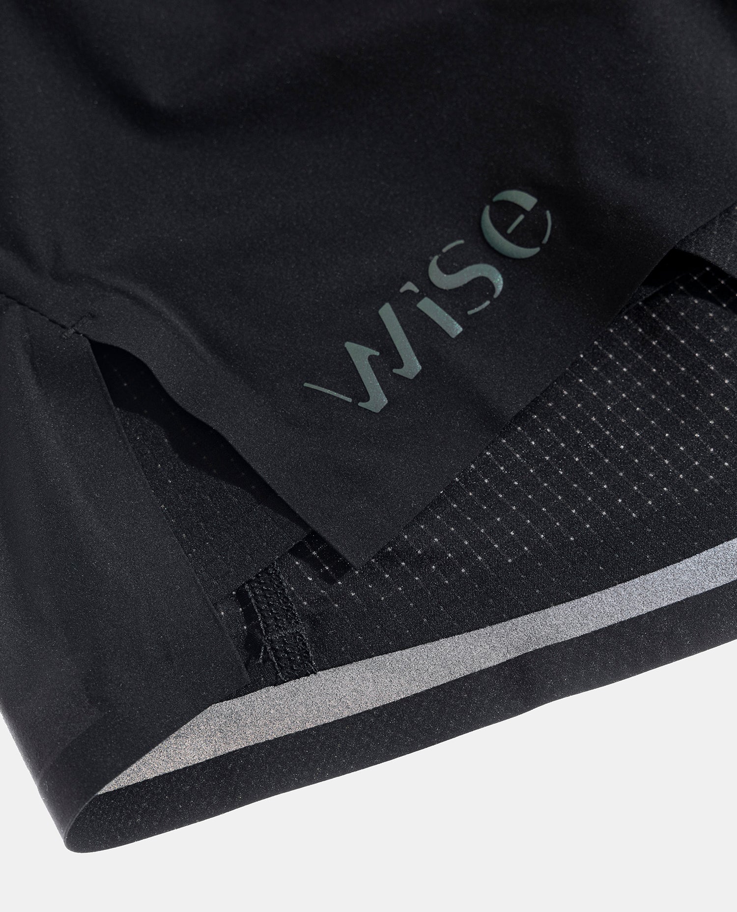 ultrashort noir black femme  wise ultra running