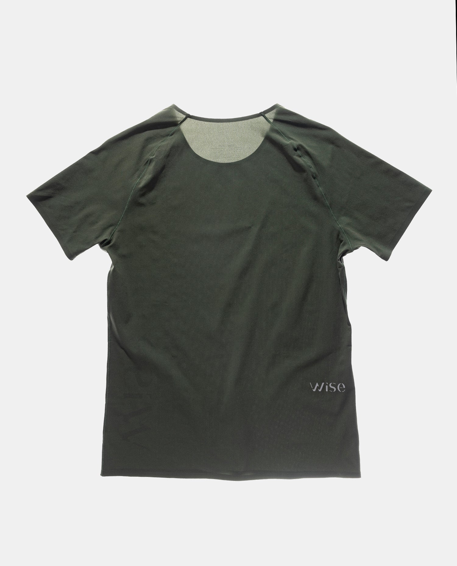 High shirt femme vert green sage wise ultra running